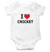 I Love Cricket Rompers for Baby Girl- FunkyTradition FunkyTradition