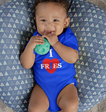 Load image into Gallery viewer, I Love Fries Rompers for Baby Boy- FunkyTradition FunkyTradition
