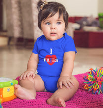 Load image into Gallery viewer, I Love Fries Rompers for Baby Girl- FunkyTradition FunkyTradition
