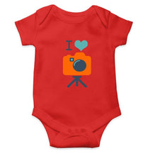 Load image into Gallery viewer, I Love Photography Control Rompers for Baby Boy- FunkyTradition FunkyTradition

