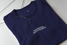 Load image into Gallery viewer, Not Anti Social Selectively Social Minimal Women Half Sleeves T-shirt- KidsFashionVilla
