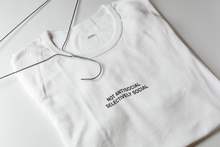 Load image into Gallery viewer, Not Anti Social Selectively Social Minimal Women Half Sleeves T-shirt- KidsFashionVilla

