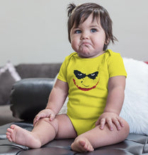 Load image into Gallery viewer, Joker Face Rompers for Baby Girl- FunkyTradition FunkyTradition
