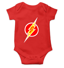 Load image into Gallery viewer, Junior Flash Superhero Rompers for Baby Boy- FunkyTradition FunkyTradition
