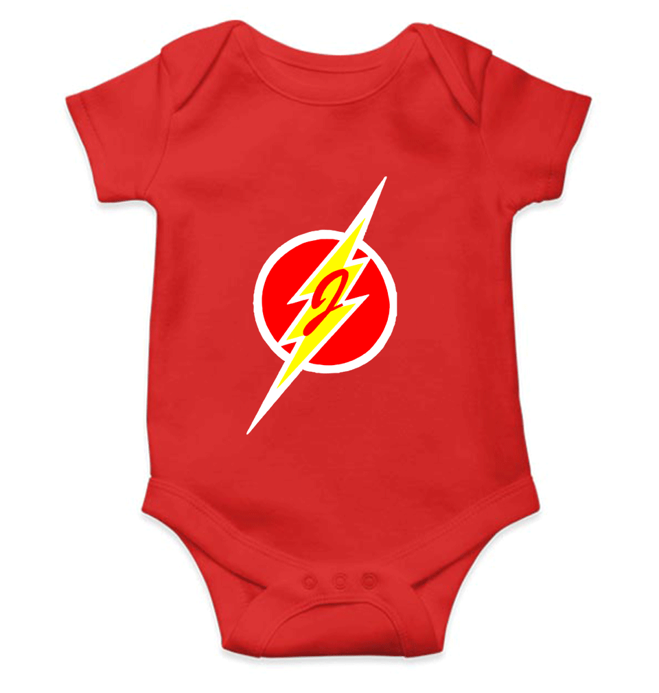 Junior Flash Superhero Rompers for Baby Boy- FunkyTradition FunkyTradition