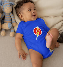 Load image into Gallery viewer, Junior Flash Superhero Rompers for Baby Boy- FunkyTradition FunkyTradition

