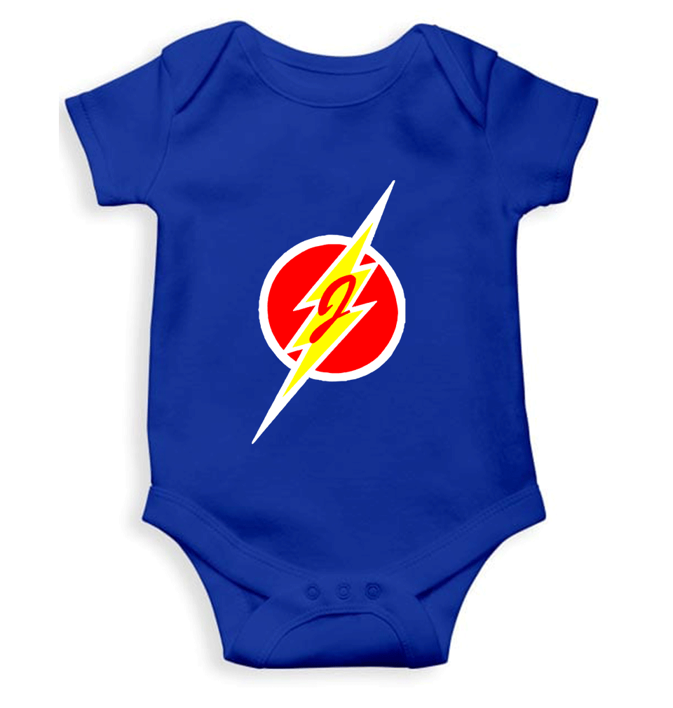 Junior Flash Superhero Rompers for Baby Boy- FunkyTradition FunkyTradition