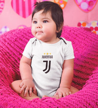 Load image into Gallery viewer, Juventus Rompers for Baby Girl- FunkyTradition FunkyTradition
