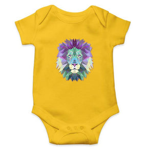 Lion Abstract Rompers for Baby Boy- FunkyTradition FunkyTradition