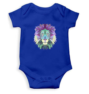 Lion Abstract Rompers for Baby Boy- FunkyTradition FunkyTradition