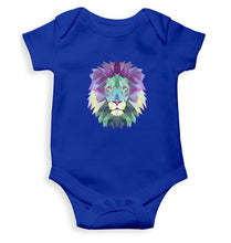 Load image into Gallery viewer, Lion Abstract Rompers for Baby Girl- FunkyTradition FunkyTradition
