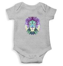 Load image into Gallery viewer, Lion Abstract Rompers for Baby Girl- FunkyTradition FunkyTradition
