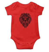 Load image into Gallery viewer, Lion Abstract Rompers for Baby Girl- FunkyTradition FunkyTradition
