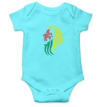 Load image into Gallery viewer, Lion Rompers for Baby Girl- FunkyTradition FunkyTradition
