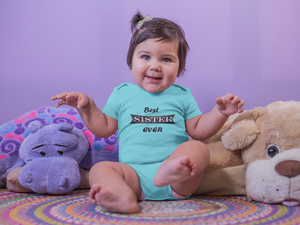 Best Sister Ever Rompers for Baby Girl- KidsFashionVilla