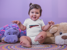 Load image into Gallery viewer, Superhero Cartoon Rompers for Baby Girl- KidsFashionVilla
