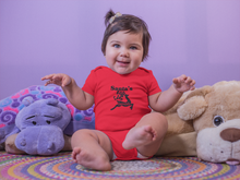 Load image into Gallery viewer, Santas Favorite Christmas Rompers for Baby Girl- KidsFashionVilla
