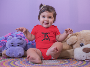 Santas Favorite Christmas Rompers for Baby Girl- KidsFashionVilla