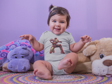 Load image into Gallery viewer, Superhero Cartoon Rompers for Baby Girl- KidsFashionVilla

