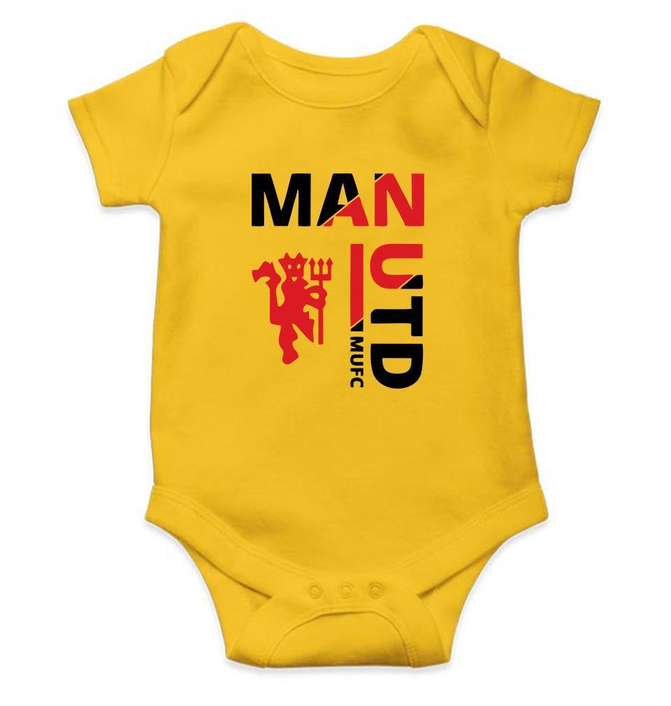 Manchester United Rompers for Baby Girl- FunkyTradition FunkyTradition