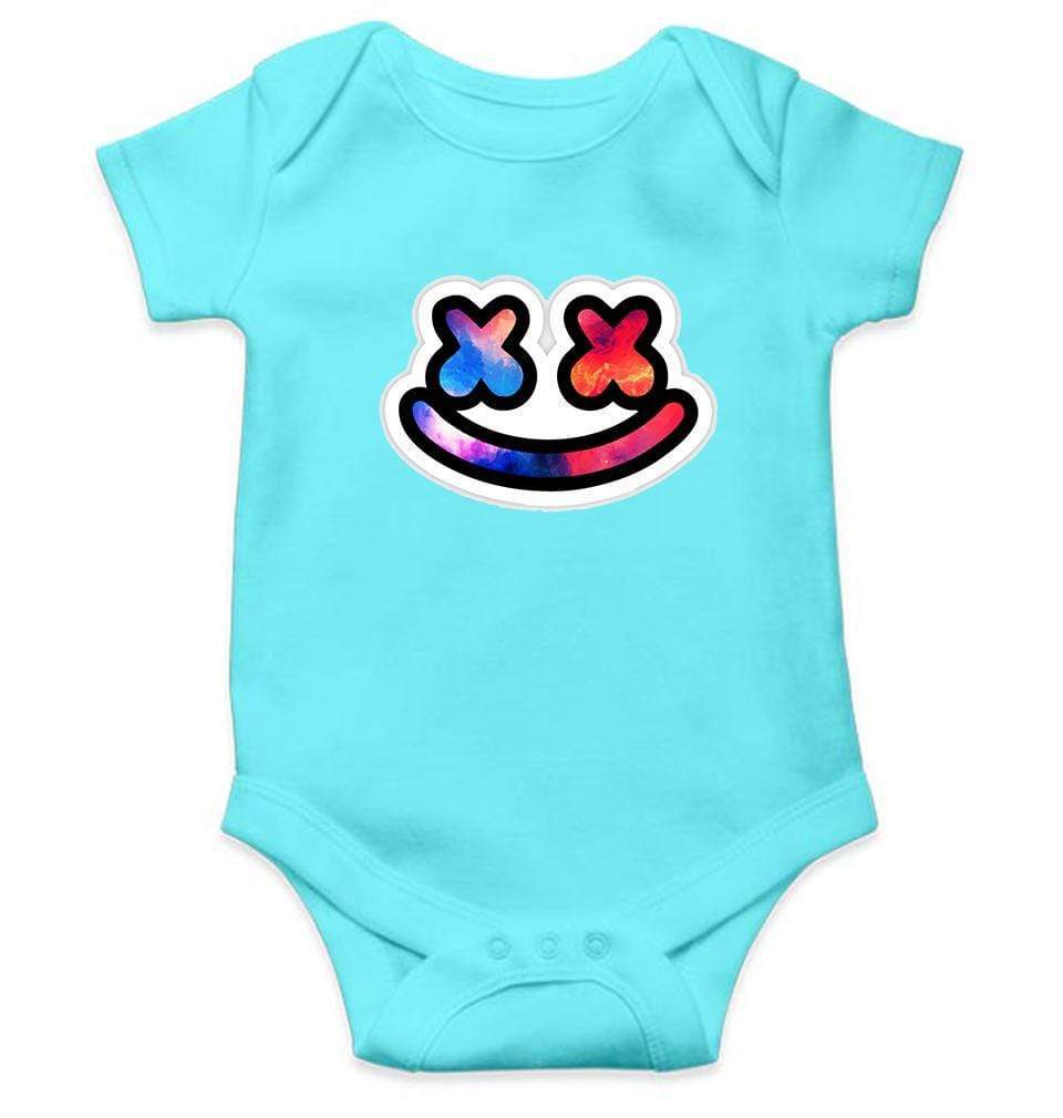 Marshmello Rompers for Baby Boy- FunkyTradition FunkyTradition