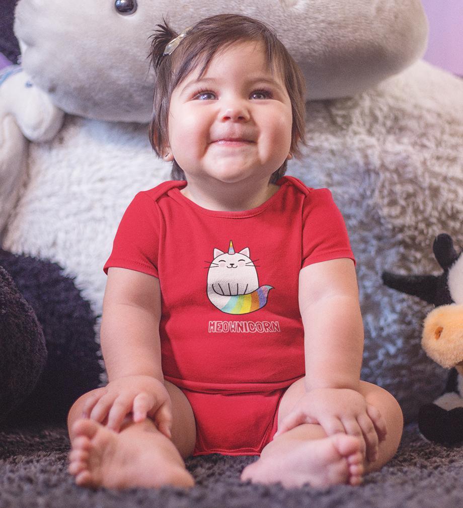 Mewonicorn Abstract Rompers for Baby Girl- FunkyTradition FunkyTradition