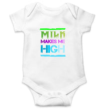 Load image into Gallery viewer, Milk Make Me High Rompers for Baby Girl- FunkyTradition FunkyTradition
