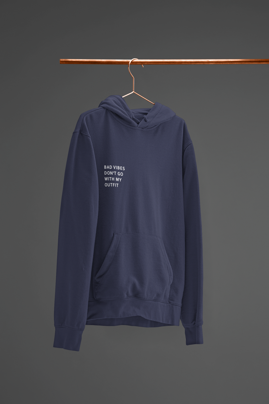 Bad Vibes Men Hoodies-KidsFashionVilla