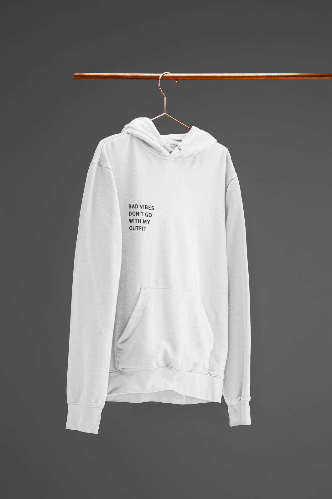 Bad Vibes Men Hoodies-KidsFashionVilla