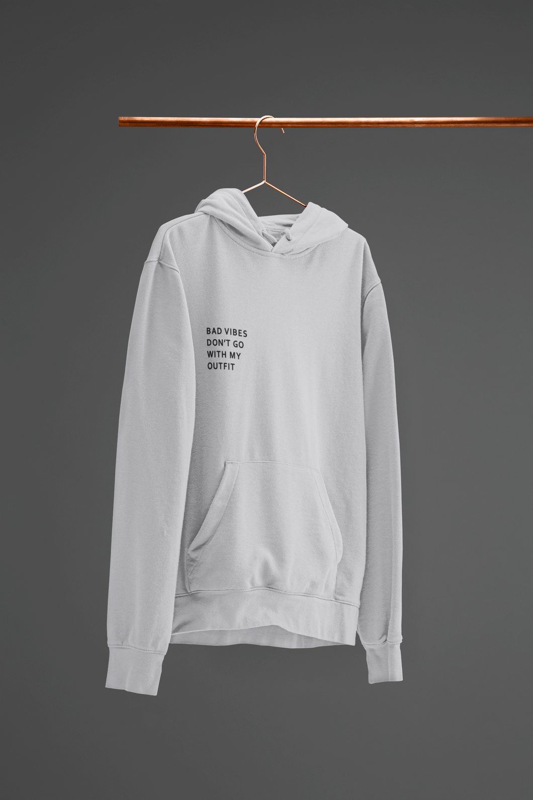 Bad Vibes Men Hoodies-KidsFashionVilla