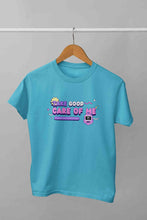 Load image into Gallery viewer, Take Care Of Me Retro Typography Women Half Sleeves T-shirt- KidsFashionVilla
