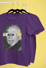 Load image into Gallery viewer, Funny Einstein Women Half Sleeves T-shirt- KidsFashionVilla
