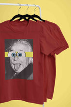 Load image into Gallery viewer, Funny Einstein Women Half Sleeves T-shirt- KidsFashionVilla
