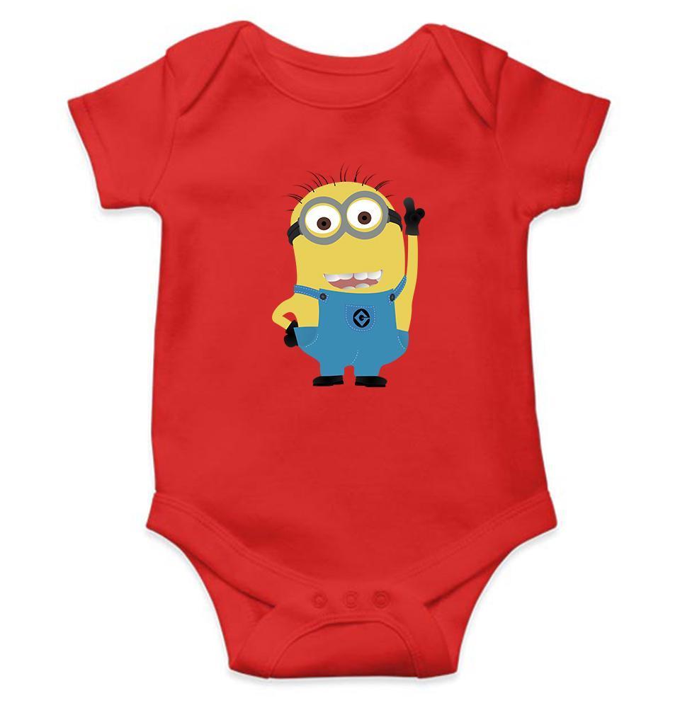 Minion Gru Rompers for Baby Girl- FunkyTradition FunkyTradition