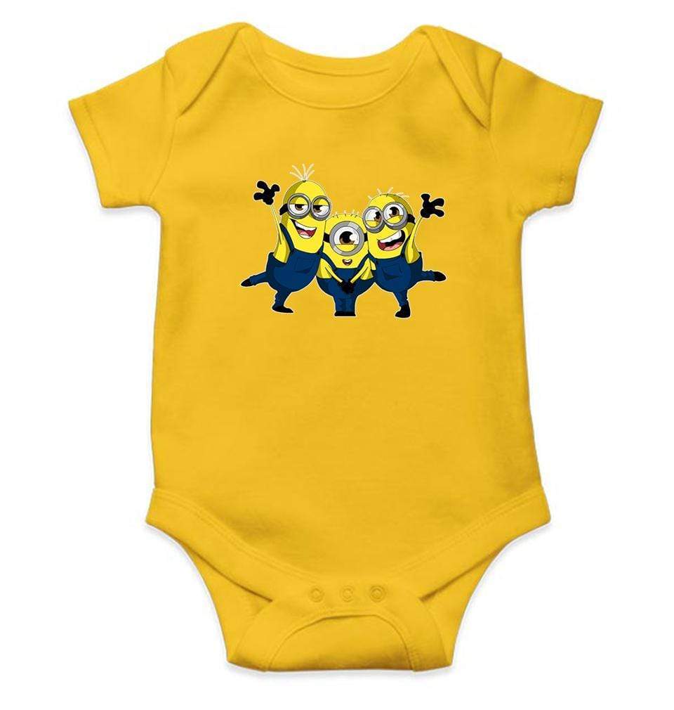 Minion Hurrey Rompers for Baby Girl- FunkyTradition FunkyTradition
