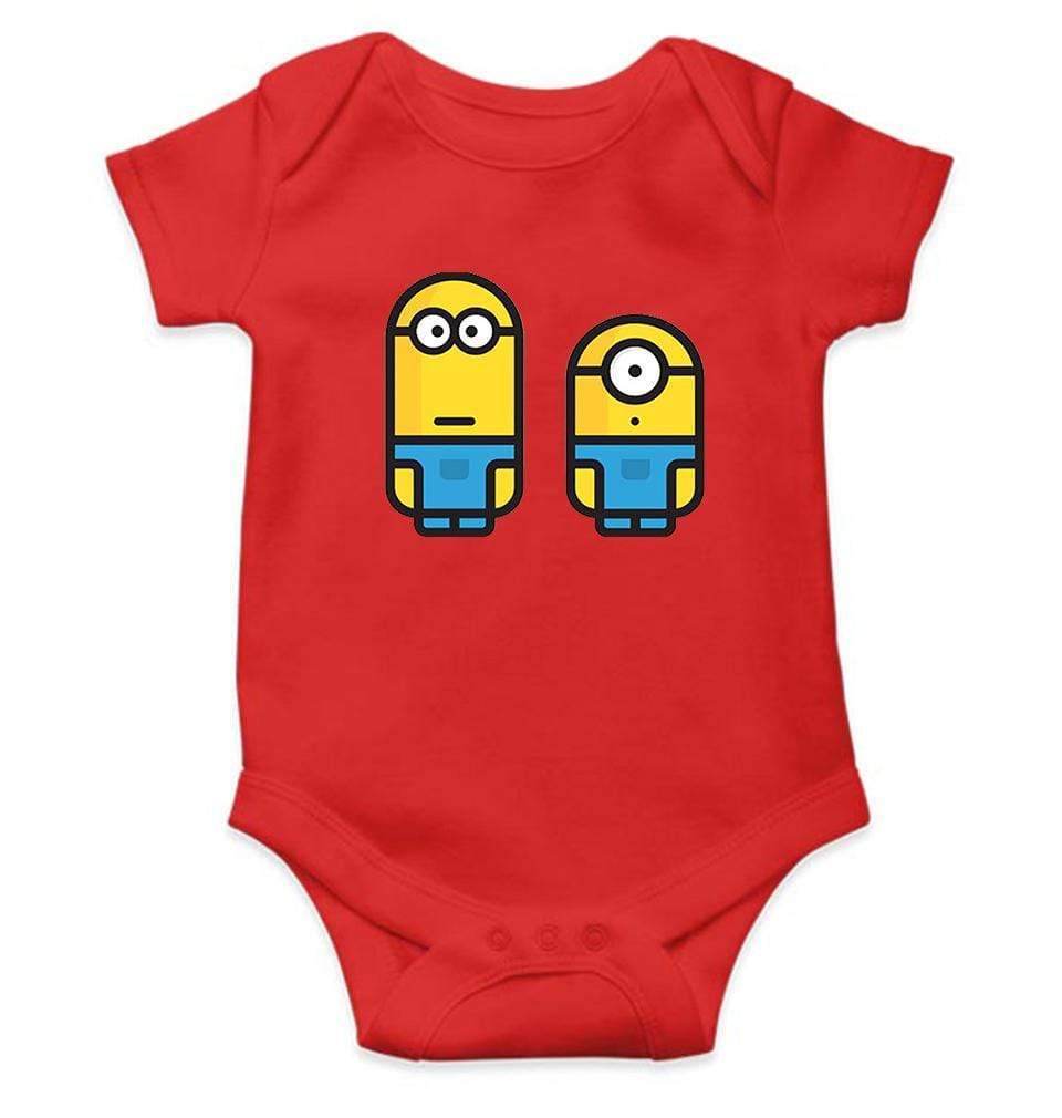 Minion Illustrator Rompers for Baby Girl- FunkyTradition FunkyTradition
