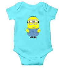 Load image into Gallery viewer, Minion Naughty Rompers for Baby Girl- FunkyTradition FunkyTradition
