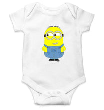 Load image into Gallery viewer, Minion Naughty Rompers for Baby Girl- FunkyTradition FunkyTradition
