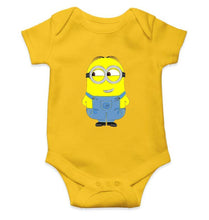 Load image into Gallery viewer, Minion Naughty Rompers for Baby Girl- FunkyTradition FunkyTradition
