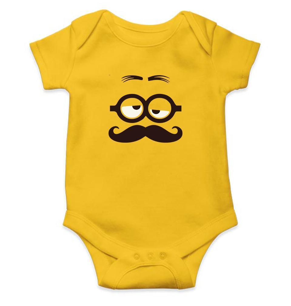Minion Rompers for Baby Girl- FunkyTradition FunkyTradition