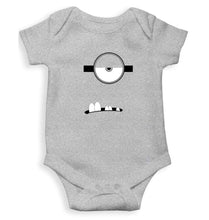 Load image into Gallery viewer, Minion Single Eye and Teeth Rompers for Baby Girl- FunkyTradition FunkyTradition
