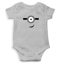 Load image into Gallery viewer, Minion Smile Rompers for Baby Boy- FunkyTradition FunkyTradition
