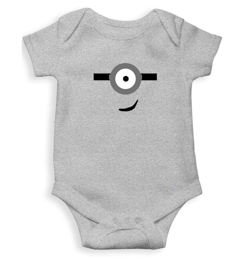 Minion Smile Rompers for Baby Girl- FunkyTradition FunkyTradition