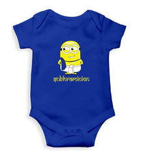 Load image into Gallery viewer, Minion Subhraminion Rompers for Baby Girl- FunkyTradition FunkyTradition

