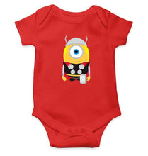 Load image into Gallery viewer, Minion Thor Rompers for Baby Girl- FunkyTradition FunkyTradition
