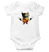 Load image into Gallery viewer, Minion Wolverine Rompers for Baby Girl- FunkyTradition FunkyTradition
