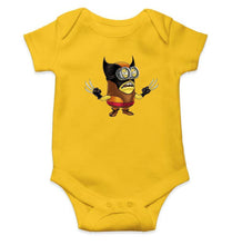 Load image into Gallery viewer, Minion Wolverine Rompers for Baby Girl- FunkyTradition FunkyTradition
