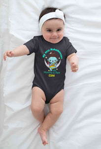 Custom Name Mahashivratri With Mumma & Papa Rompers for Baby Girl- KidsFashionVilla