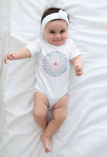 Load image into Gallery viewer, Om Namah Shivay Mahashivratri Rompers for Baby Girl- KidsFashionVilla
