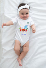 Load image into Gallery viewer, Bleed Blue Cricket Rompers for Baby Girl- KidsFashionVilla
